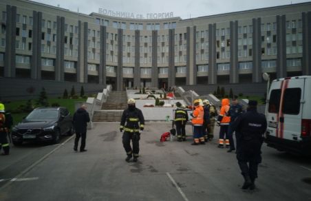 При пожаре в петербургской больнице Святого Георгия погибли пятеро